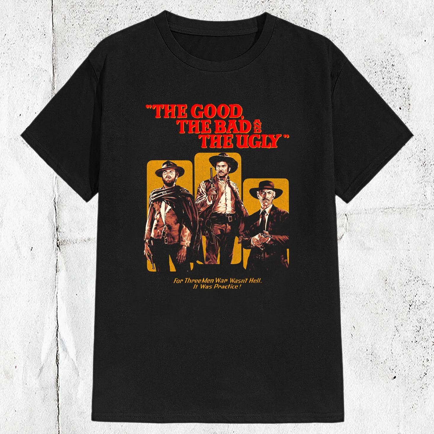 70s The Good, the Bad and the Ugly Movie Retro T-shirt